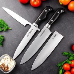 High-End Stainless Steel Knife Set